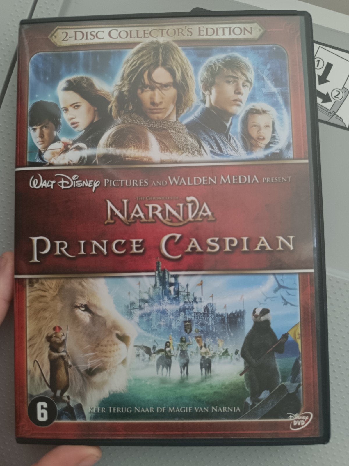 Dvd Narnia Prince Caspian, À partir de 6 ans, Action, Enlèvement ou Envoi, Néerlandais