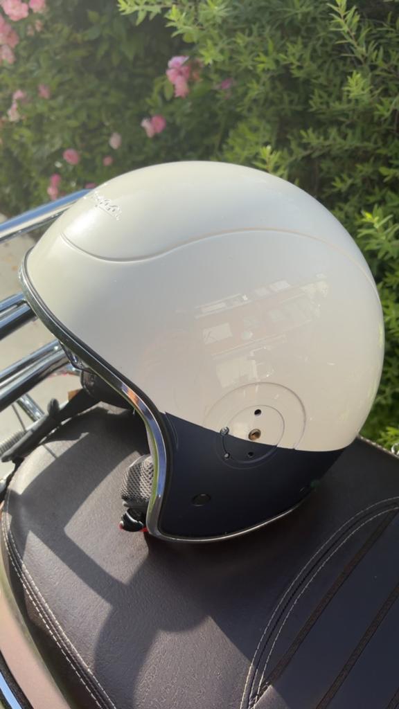 Vespa VJ helm, Fietsen en Brommers, Brommerhelmen, Ophalen of Verzenden, Zo goed als nieuw