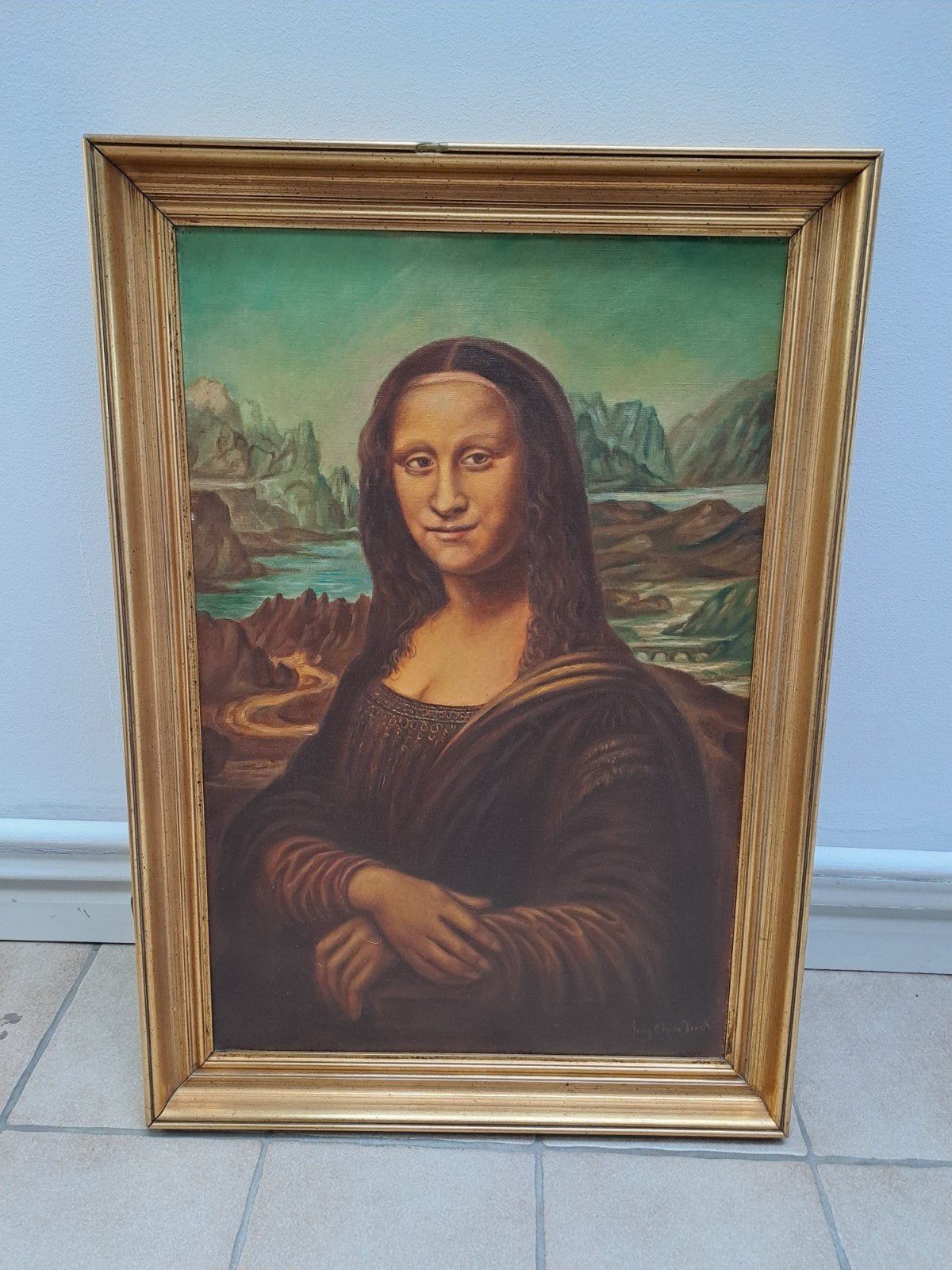 Mona Lisa, Ophalen