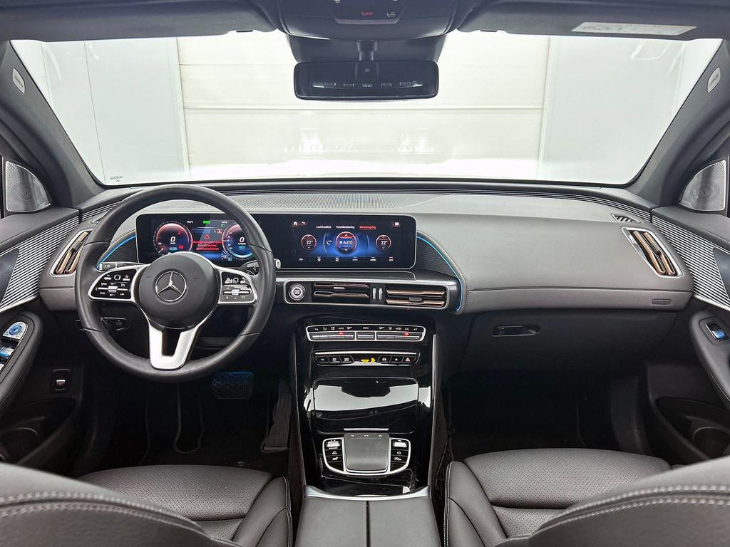 Mercedes-Benz EQC-Klasse 400 4MATIC SUV Luxury Line | Panora, Auto's, Automaat, Stof, Zwart, 80 kWh