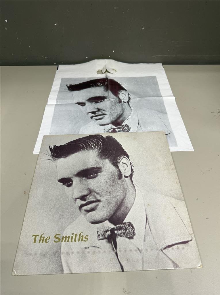 Vinyl LP Smiths 1987 Shoplifters Of The World Unite met tasj, Ophalen of Verzenden, Zo goed als nieuw, LP