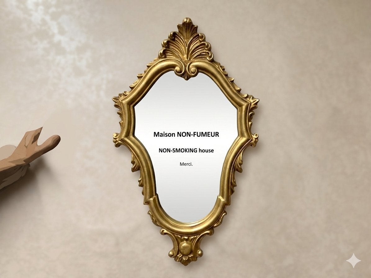 Vente de 2 miroirs muraux de style., Enlèvement ou Envoi