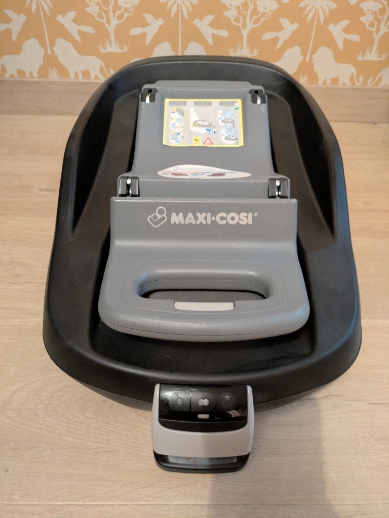 Maxi-Cosi familyfix + Maxi-Cosi Pebble, Ophalen, Zo goed als nieuw, Maxi-Cosi, Isofix