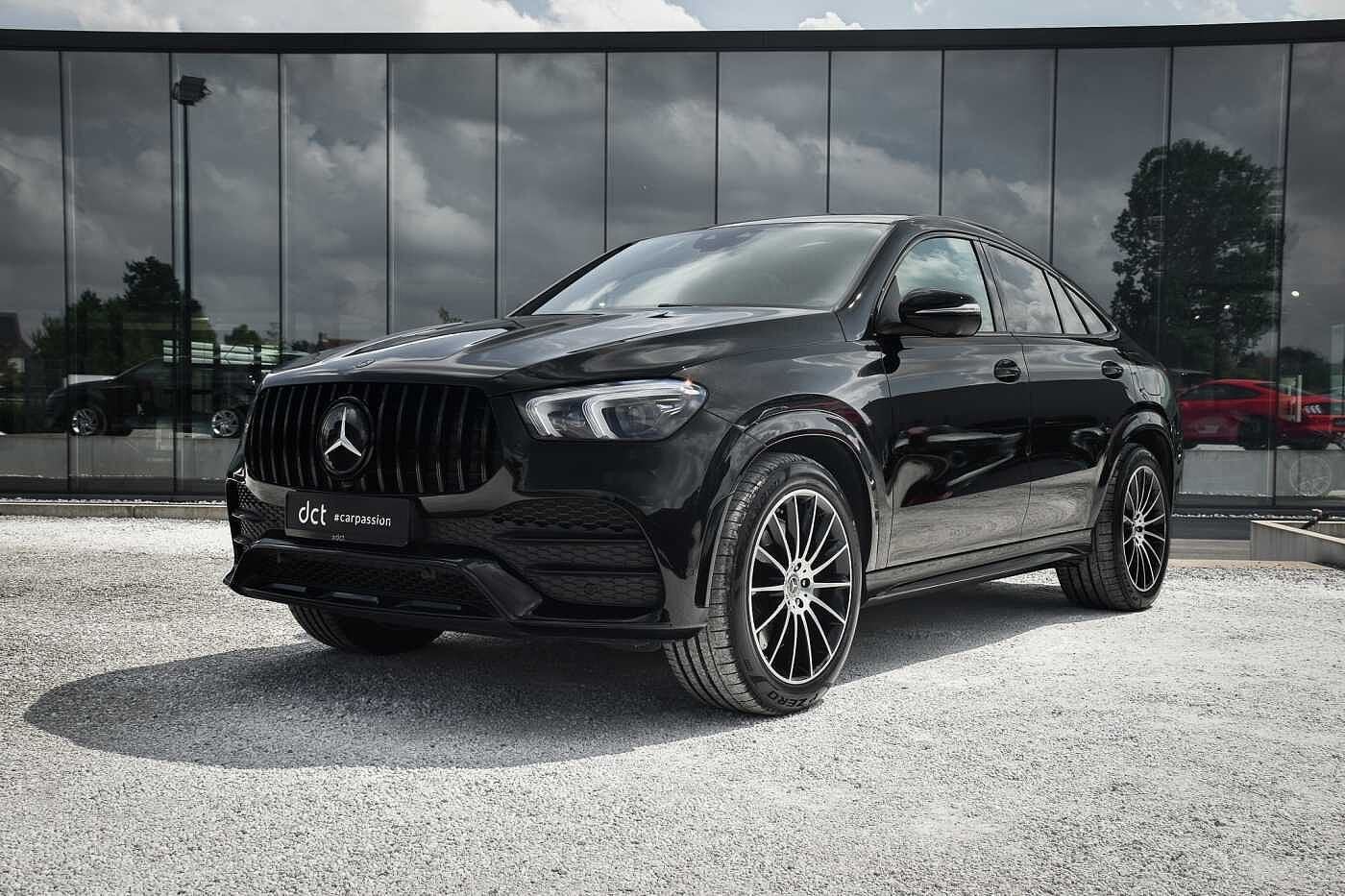 Mercedes-Benz GLE 350 de 4-Matic coupe AMG Pano Airsusp Burm, Auto's, Automaat, Euro 6, 4 cilinders, Zwart