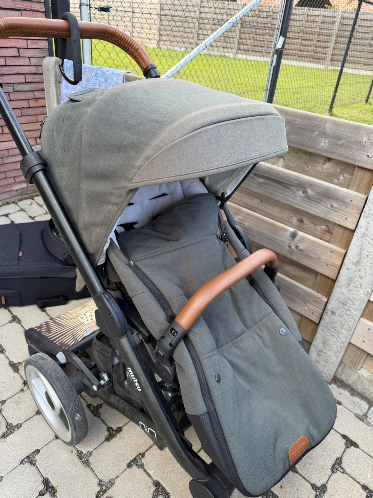 Mutsy nio met veel accesoires, Kinderen en Baby's, Ophalen, Gebruikt, Overige merken, Regenhoes