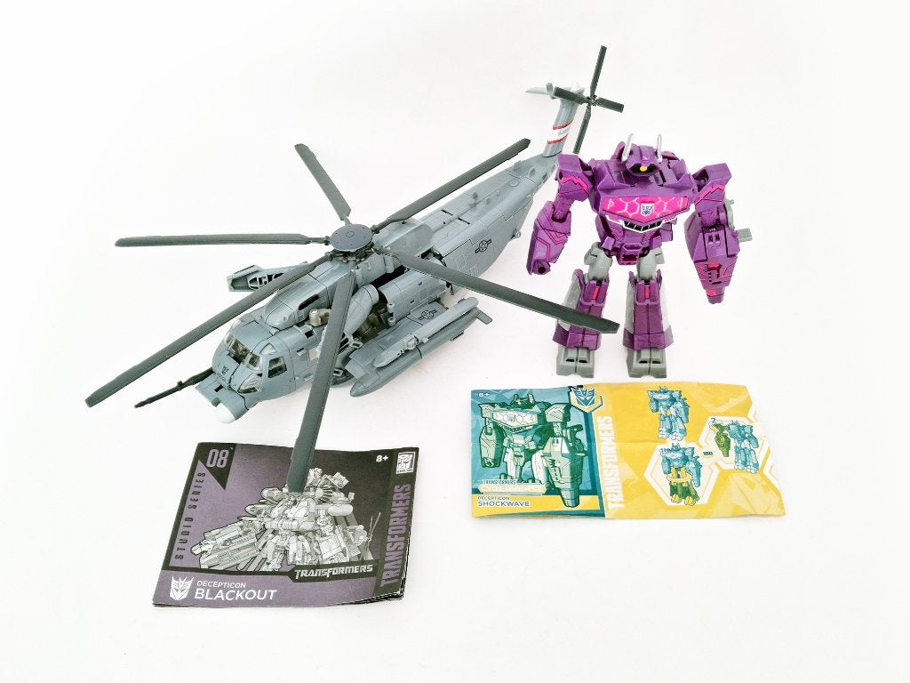 Série Transformers Studio, Envoi, Utilisé
