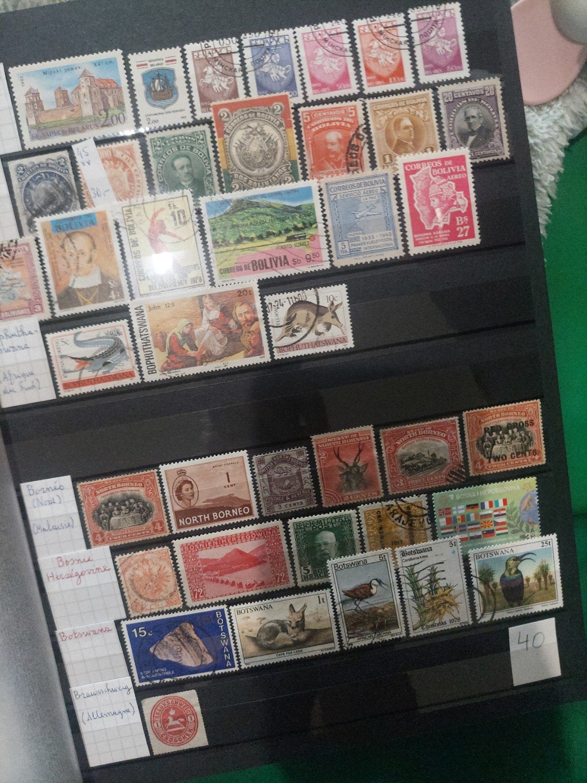 Lot de timbres, Timbres & Monnaies, Enlèvement