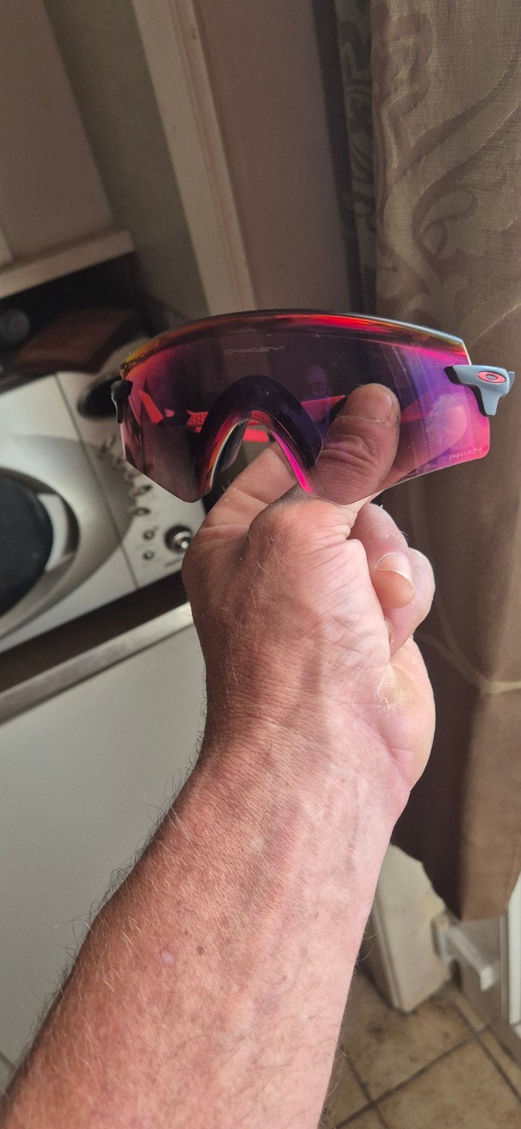 koersbril oakley prizm, Fietsen en Brommers, Ophalen of Verzenden, Zo goed als nieuw