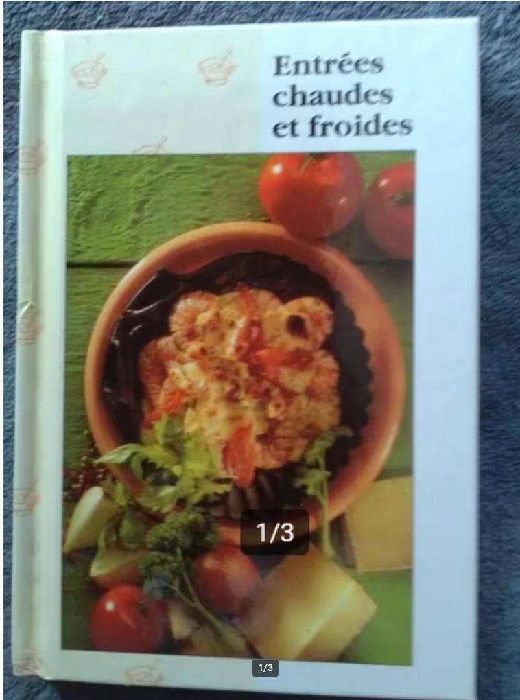 "Entrées chaudes et froides" Unic (1994), Enlèvement ou Envoi, UNIC, Comme neuf, Tapas, Snacks et Dim Sum