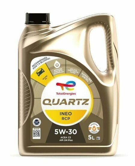 Total Quartz Ineo RCP 5W-30 (STELLANTIS) 5 Liter, Envoi