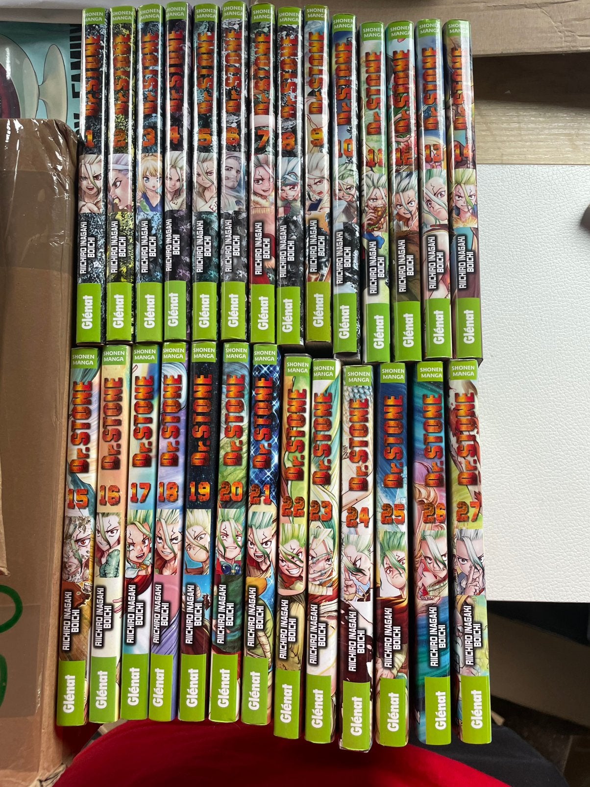 Dr stone intégrale en 27 tomes indissociable, Enlèvement ou Envoi