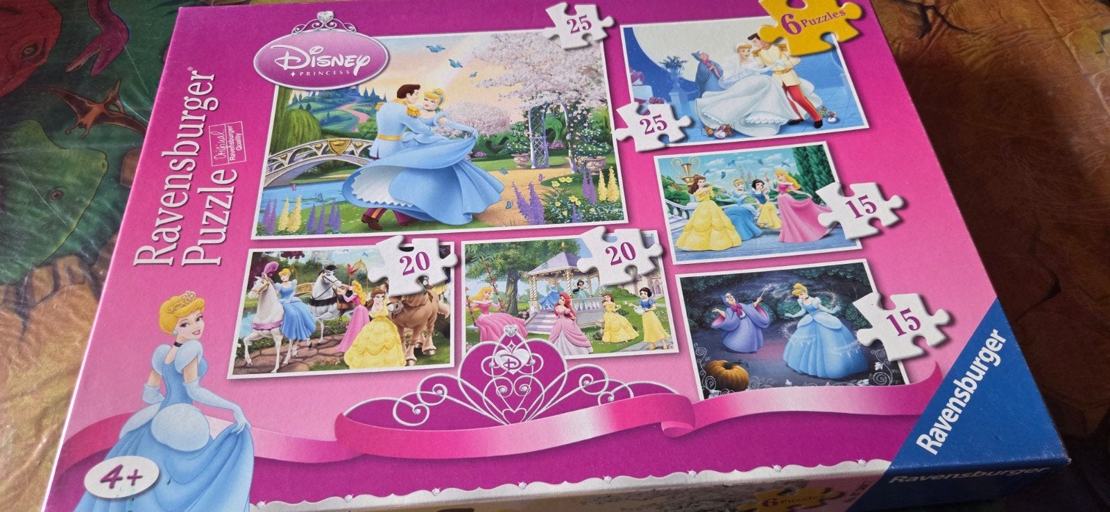 6 puzzels prinses, Enfants & Bébés, Jouets | Puzzles pour enfants, Enlèvement, 10 à 50 pièces, Comme neuf, 4 à 6 ans