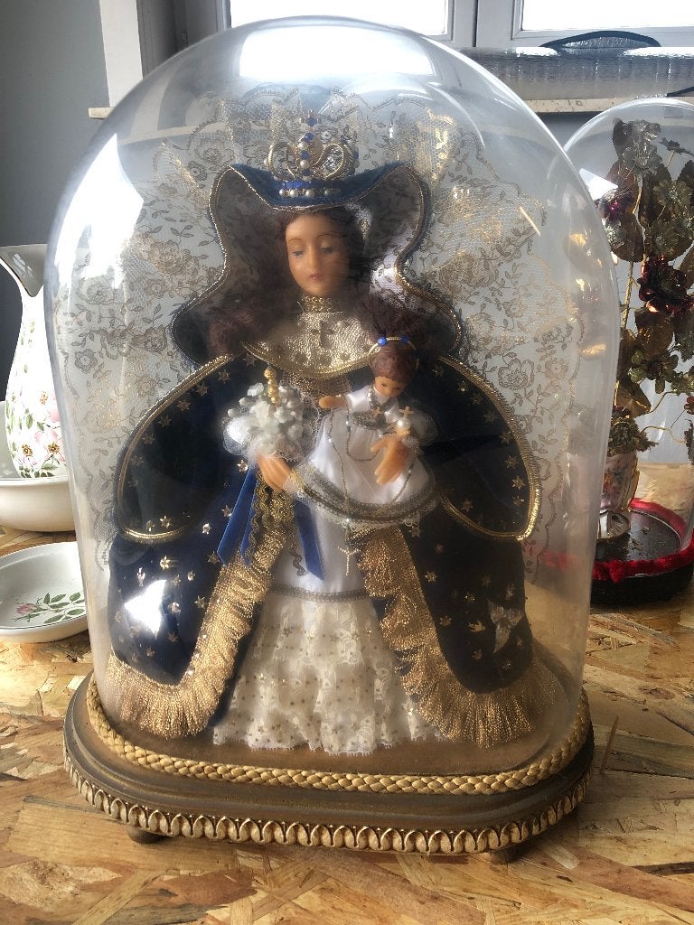 Beeld onder stolp, Antiek en Kunst, Ophalen