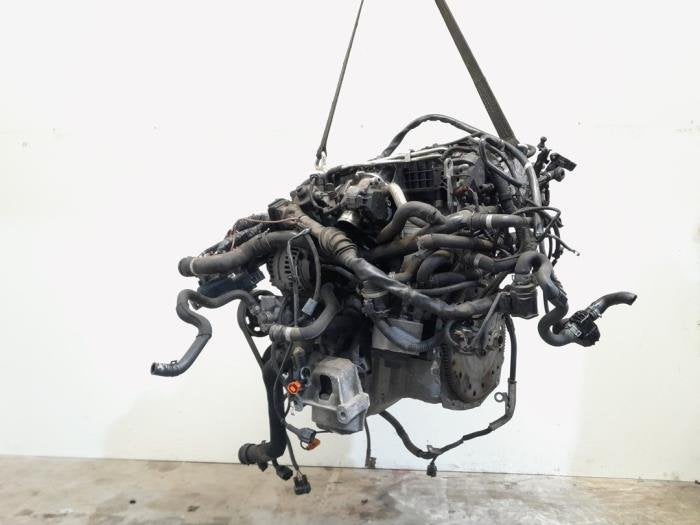 Motor van een Audi A4, Gebruikt, -, -, -