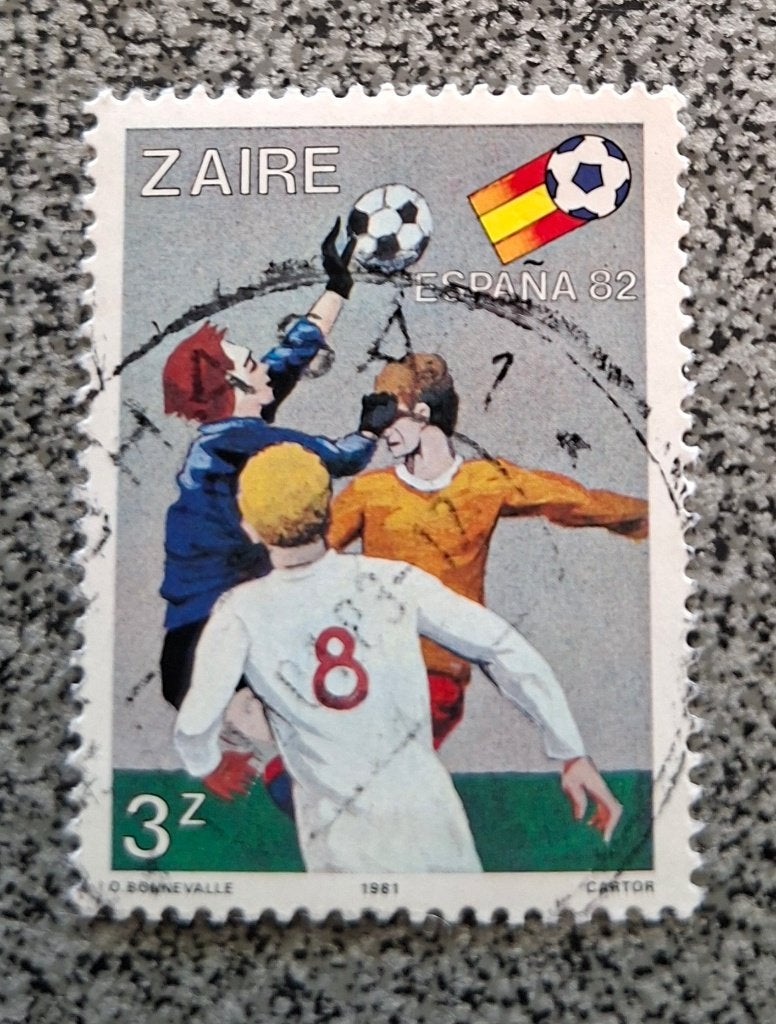 Postzegel Zaïre OBP 1105, gestempeld., Postzegels en Munten, Ophalen of Verzenden, Gestempeld