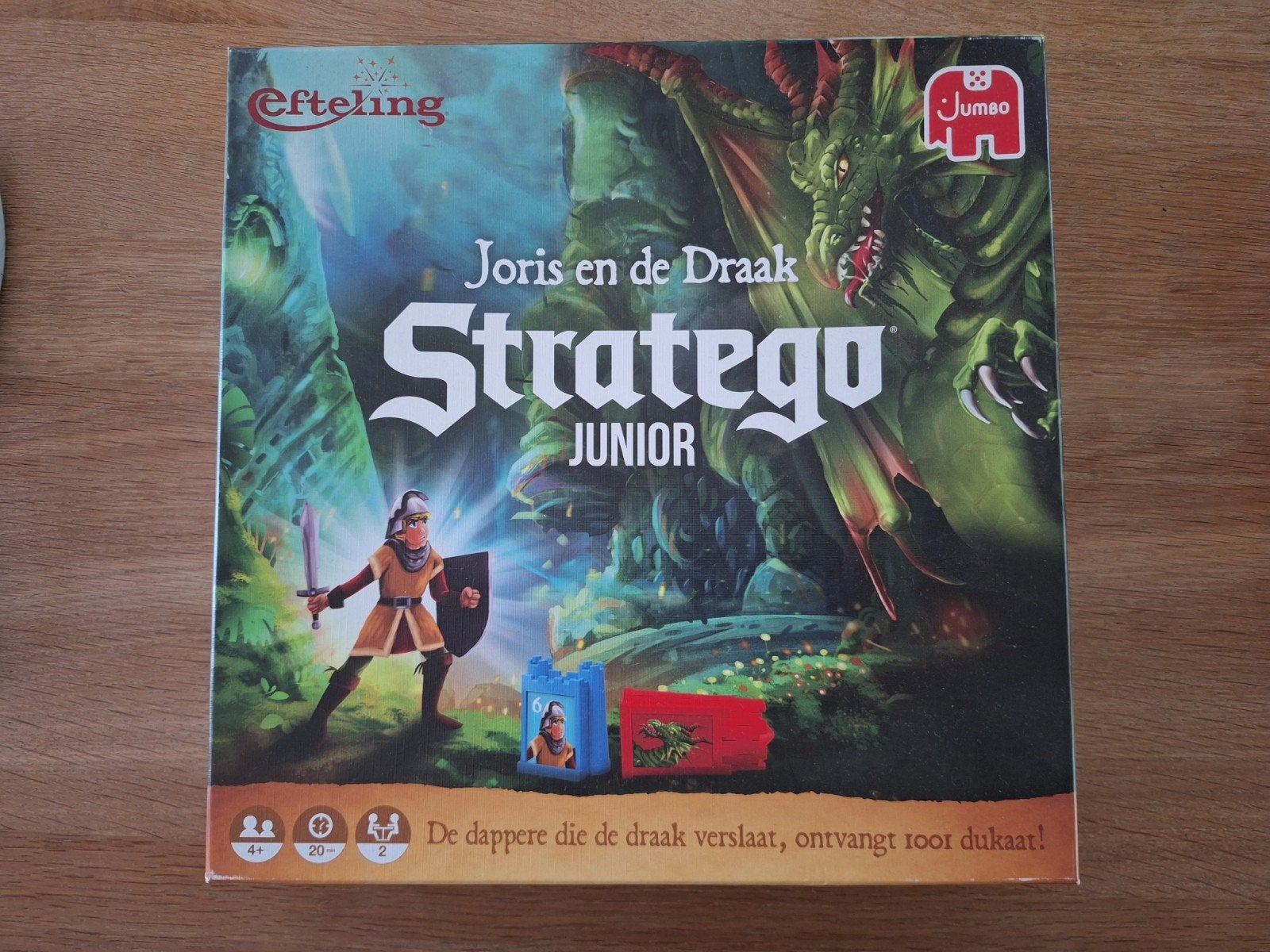 Stratego junior, Ophalen