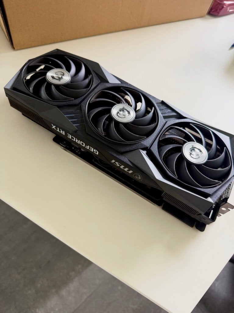 MSI Geforce 24GB D6X RTX 3090 Ventus 3X 24G, GDDR6, PCI-Express 4, Ophalen of Verzenden, Zo goed als nieuw