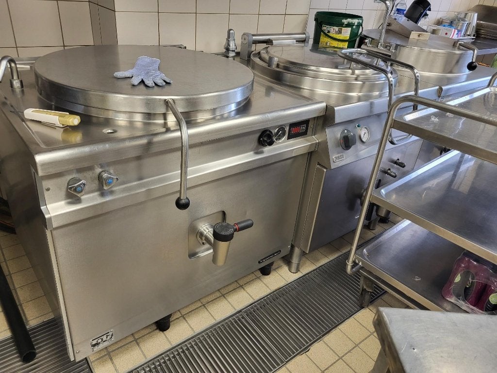 kookketel, braadslee, 6-pitsgasvuur, Ophalen, Gebruikt, Fornuis, Frituur en Grillen