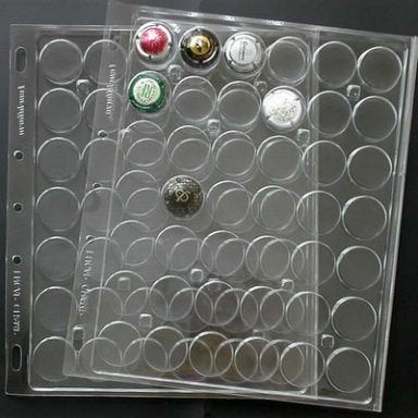 Inlegbladen voor champagnecapsules en kroonkurken (Encap 42), Ophalen of Verzenden