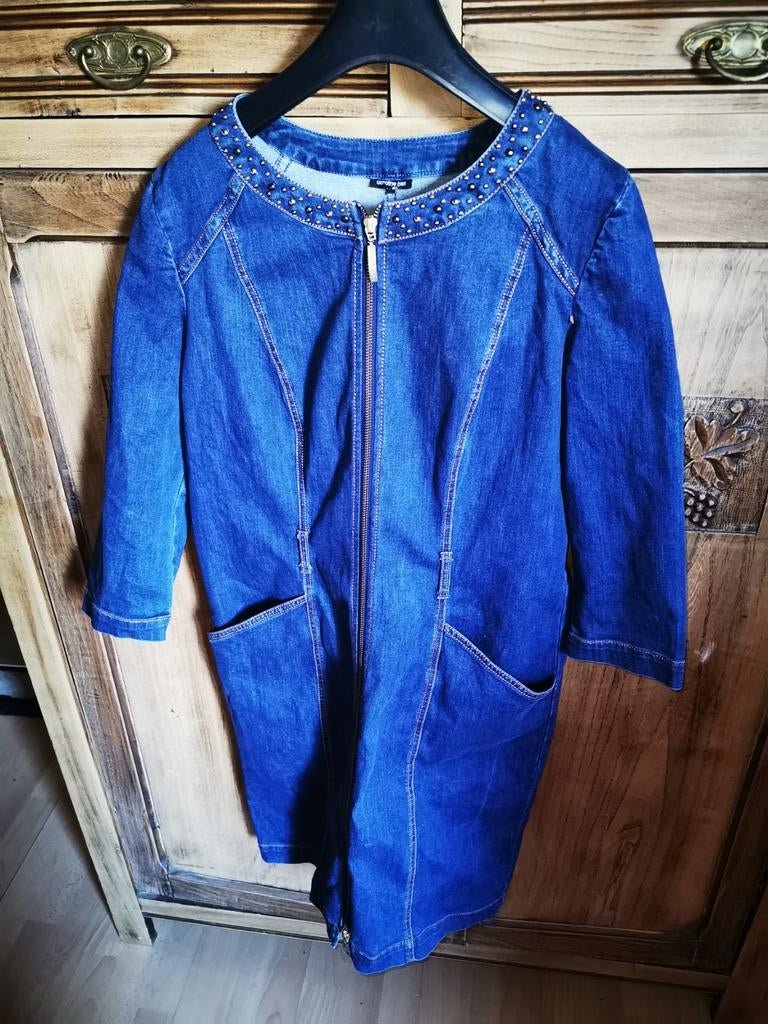 Jeanskleed Caroline biss, Kleding | Dames, Pyjama's, Ophalen of Verzenden, Maat 42/44 (L)