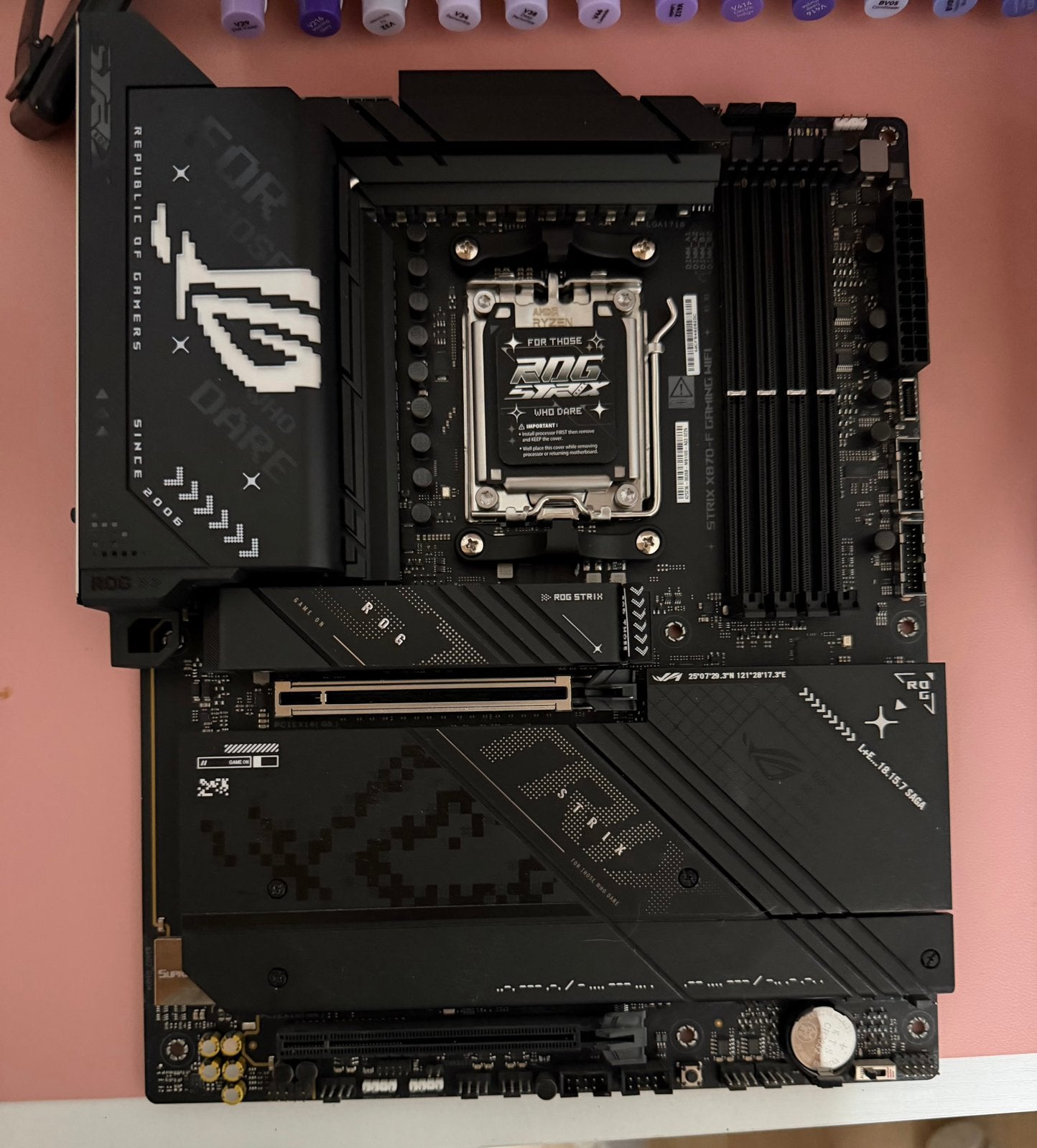 ASUS ROG STRIX X870-F GAMING WIFI, Informatique & Logiciels, Enlèvement ou Envoi, Comme neuf, AMD, DDR5