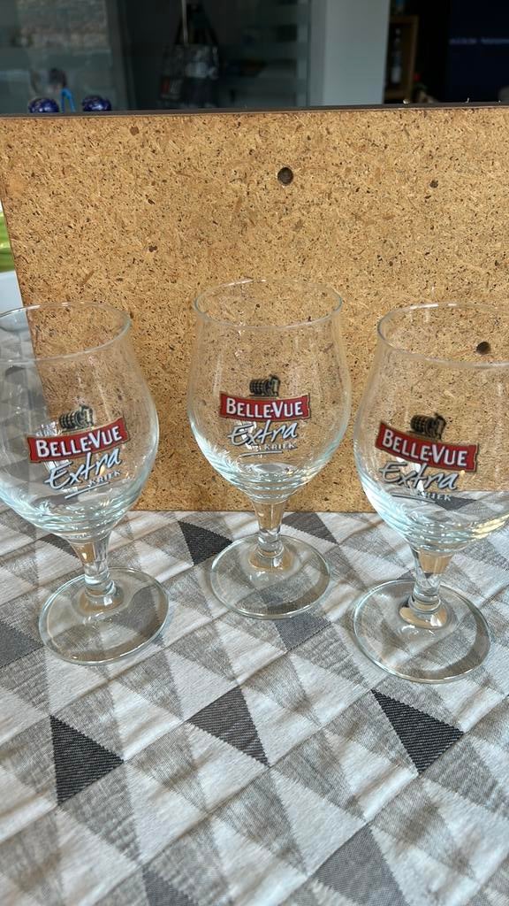 Belle-vue kriek 25cl, Enlèvement, Comme neuf, Verre à bière