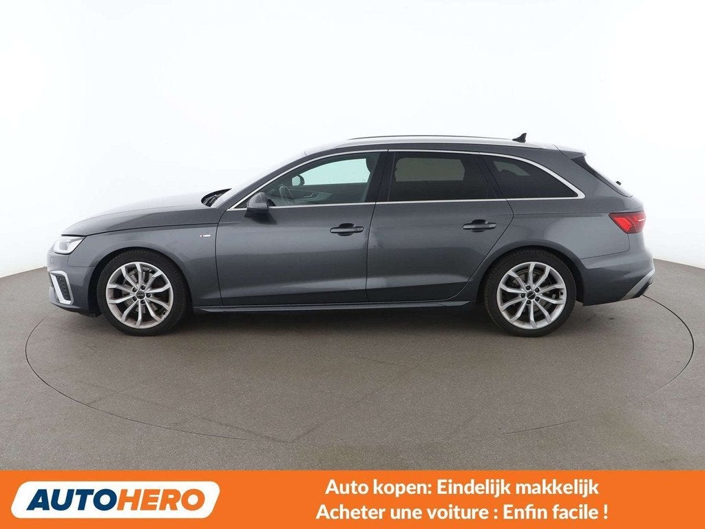 Audi A4 35 TDI Mild-Hybrid S line (bj 2021, automaat), Auto's, Gebruikt, A4, 5 deurs, https://public.car-pass.be/vhr/a42ffb99-f4f0-440d-bed9-15704bf54f9b