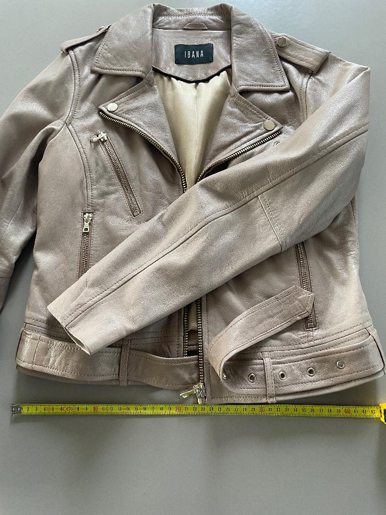 Ibana lederen vestje maat 38 - niet gebruikt, Maat 38/40 (M), Beige, Nieuw, Ophalen of Verzenden