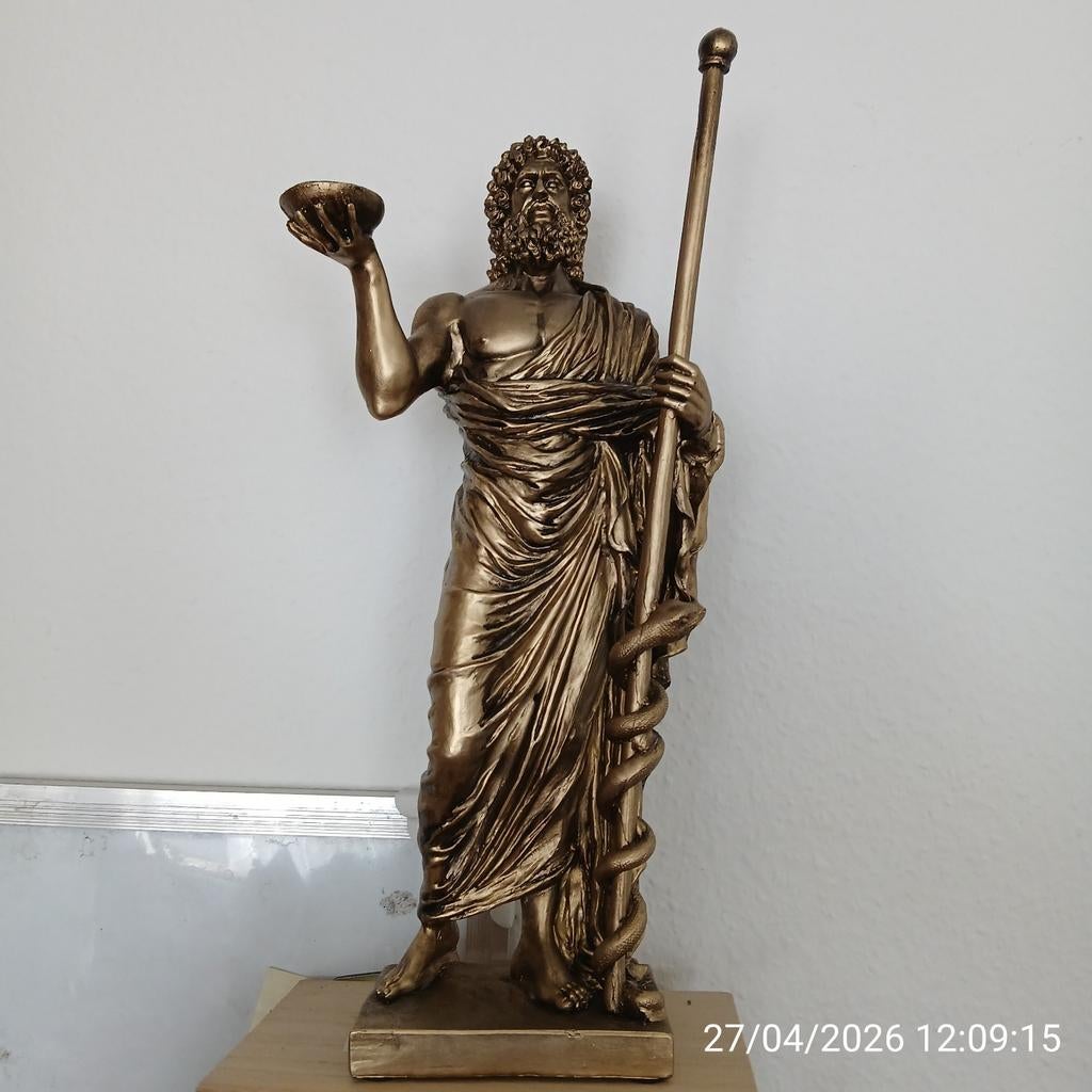 Oppergod zeus beeld  30 cm, Ophalen of Verzenden