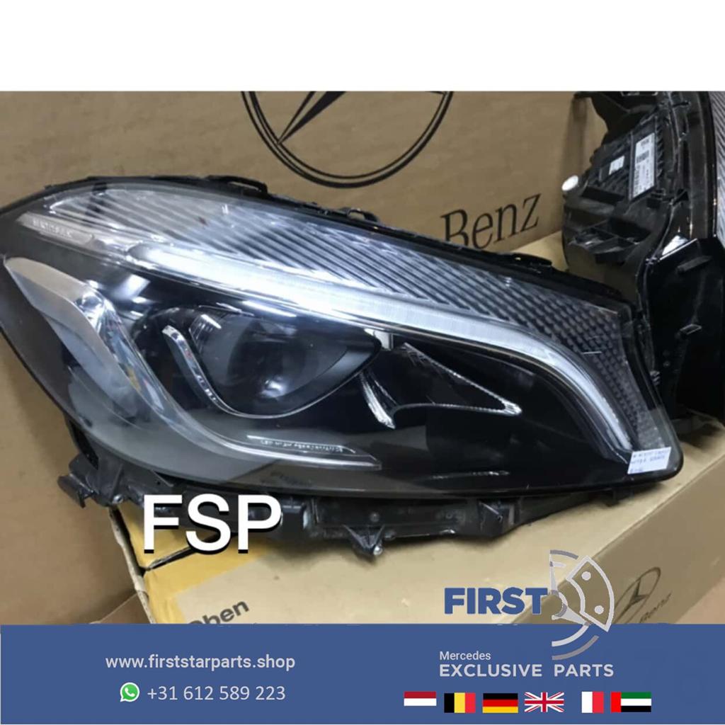W176 A45 AMG FACELIFT koplamp SET links rechts ORIGINEEL Mer, Utilisé, -, -, Enlèvement ou Envoi