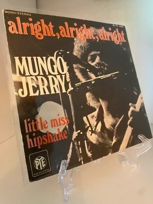 Mungo Jerry – Alright, Alright, Alright - France 1973, Envoi, Utilisé, Rock et Metal