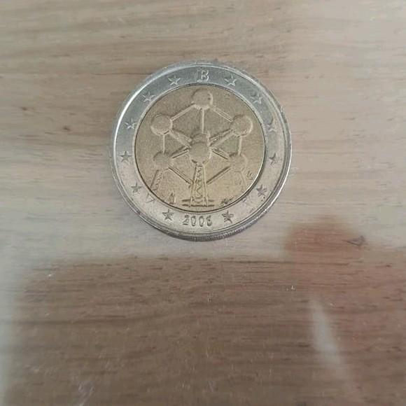 Pièce de 2 euros Atomium 2006., Enlèvement ou Envoi, Belgique, 2 euros, Monnaie en vrac