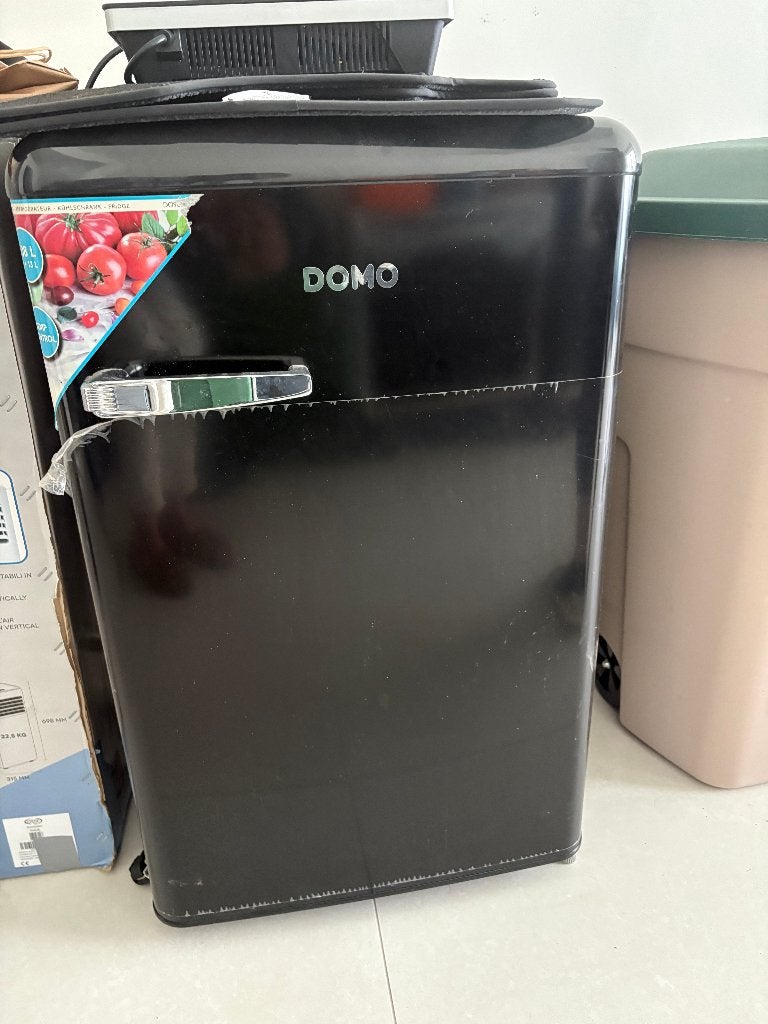 Domo réfrigérateur rétro, Electroménager, Réfrigérateurs & Frigos, Comme neuf, Enlèvement