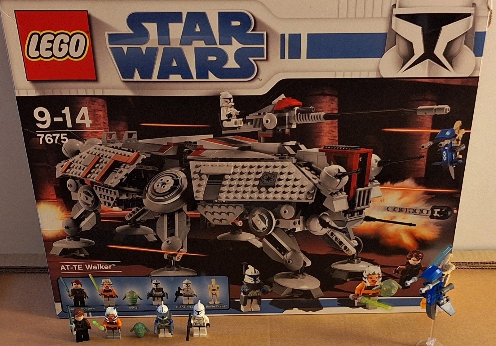 LEGO Star Wars 7675 AT-TE Walker - COMPLET, Star Wars, Lego, Enlèvement, Complet
