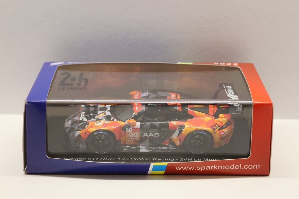 1/43 Spark Porsche 911 RSR-19 Proton Racing #99 24h LM 2021, Hobby en Vrije tijd, Modelauto's | 1:43, Ophalen of Verzenden, Nieuw