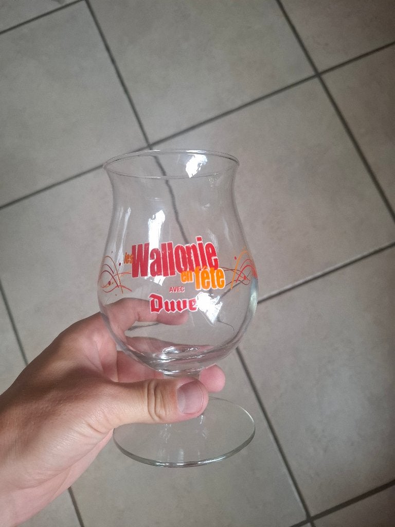Duvel Waalse feesten, Verzamelen, Ophalen of Verzenden, Zo goed als nieuw, Glas of Glazen, Duvel