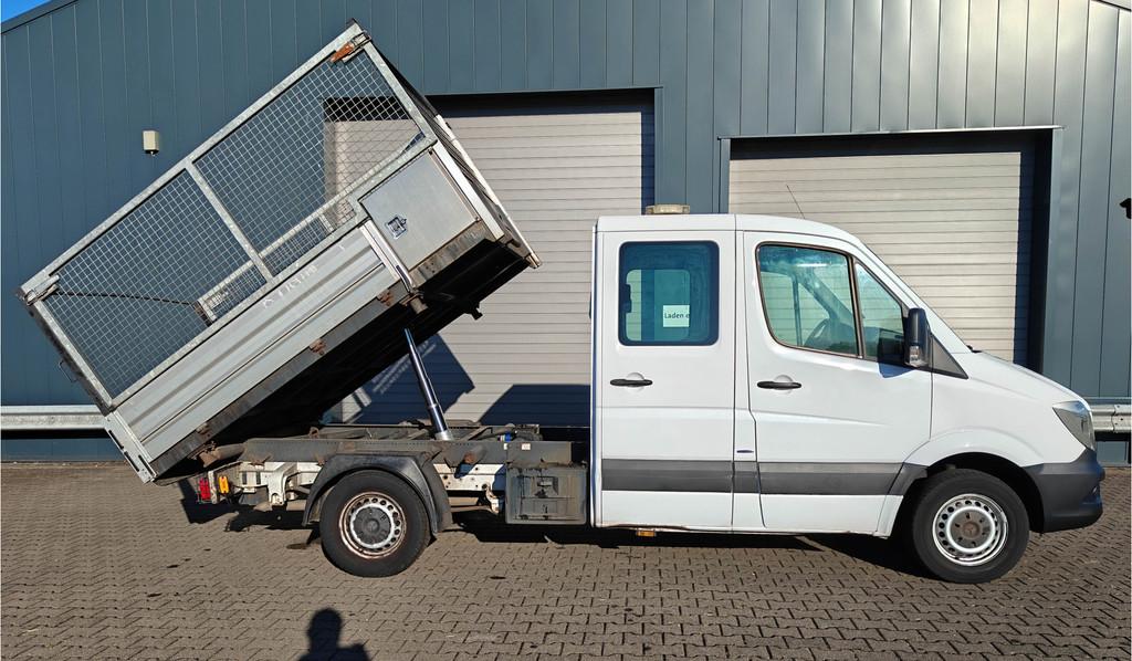 Mercedes-Benz Sprinter 310 Kipper DC 7 Pers. Trekhaak Airco, Autos, Camionnettes & Utilitaires, Euro 5, Achat, 4 portes, Entreprise