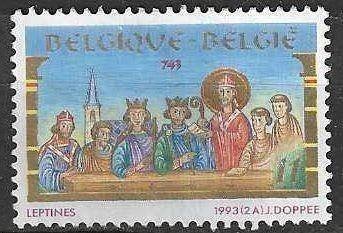Belgie 1993 - Yvert/OBP 2491 - Concilie van Leptines (ZG), Verzenden, Postfris, Zonder gom