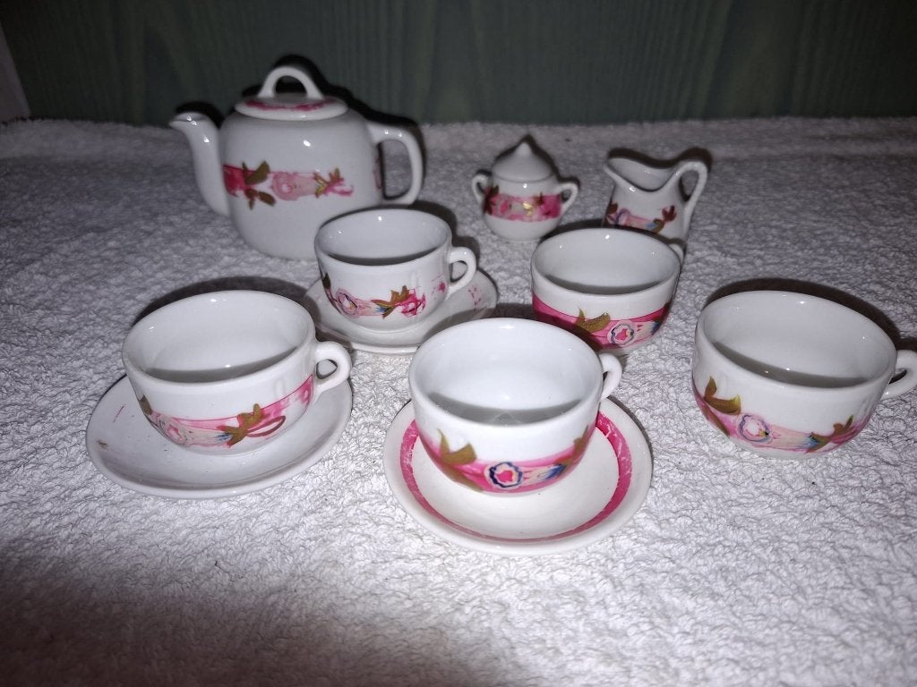 oud kinder koffieserviesje, begin 1900, Enlèvement ou Envoi