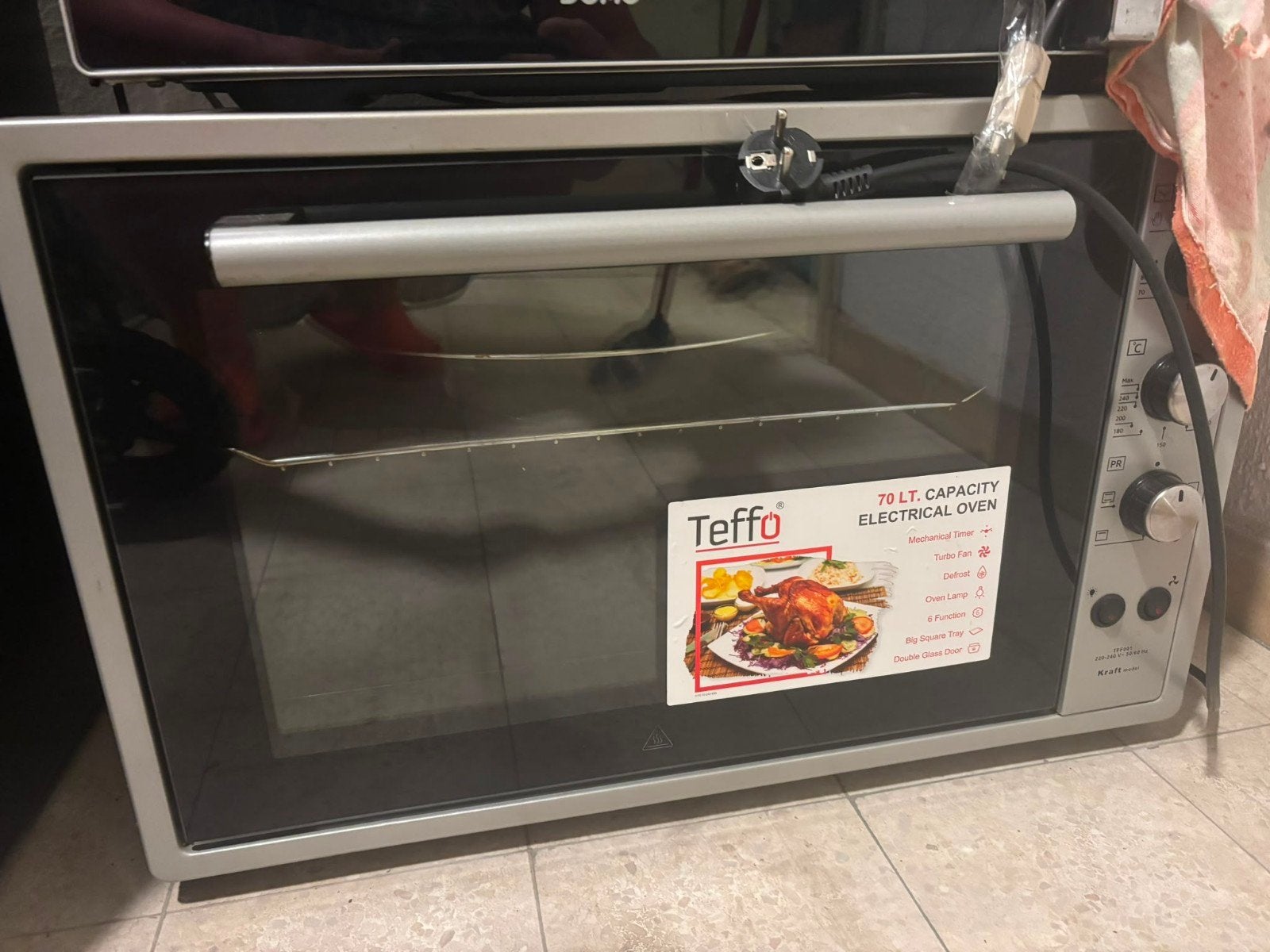 Teffo Elektrische oven, Elektronische apparatuur, Ovens, Ophalen, Oven
