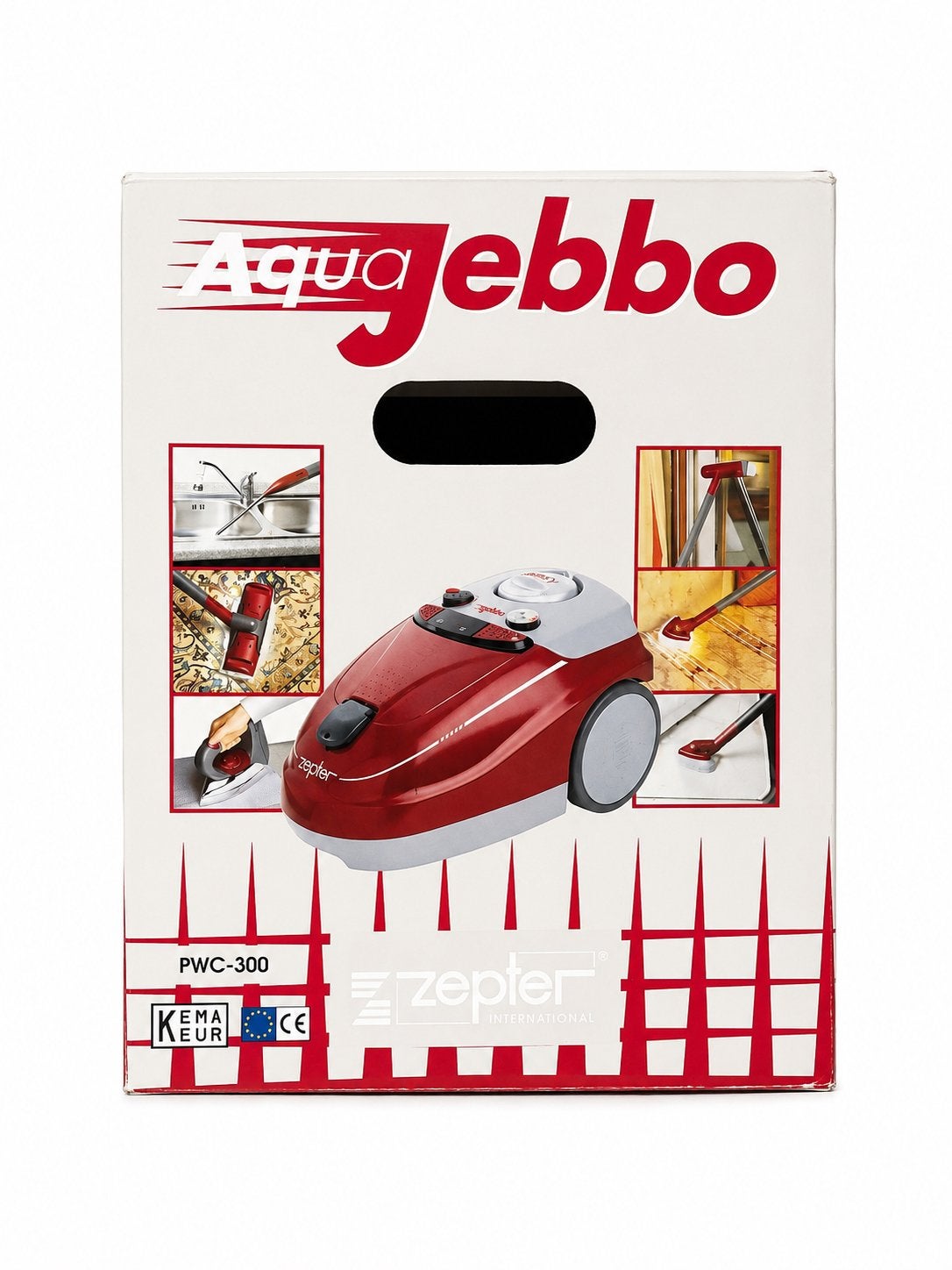 Zepter Aqua Jebbo PWC-300 stoomreiniger, Enlèvement, Comme neuf