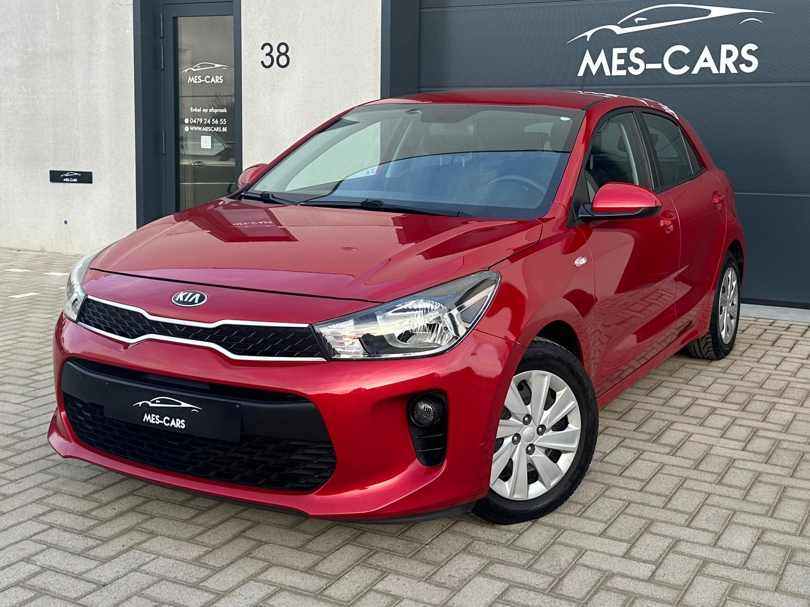 Kia Rio 1.2Benzine 84PK / Airco - Camera 2018, Auto's, Stof, Navigatiesysteem, https://public.car-pass.be/vhr/d3306f4d-c585-482d-a57f-da15c912a938