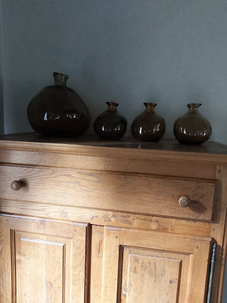 4 dame Jeanne, Enlèvement, Comme neuf, Verre recyclé, Verre