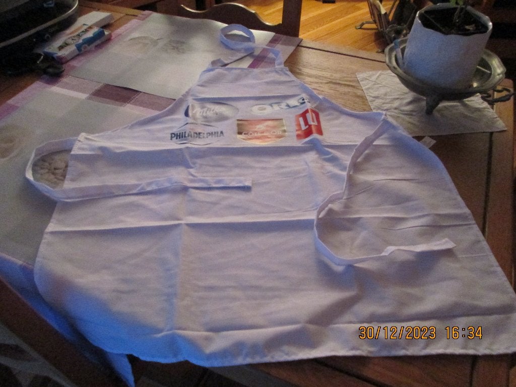 Tablier de cuisine. H/F., Maison & Meubles, Enlèvement, Neuf, Tablier