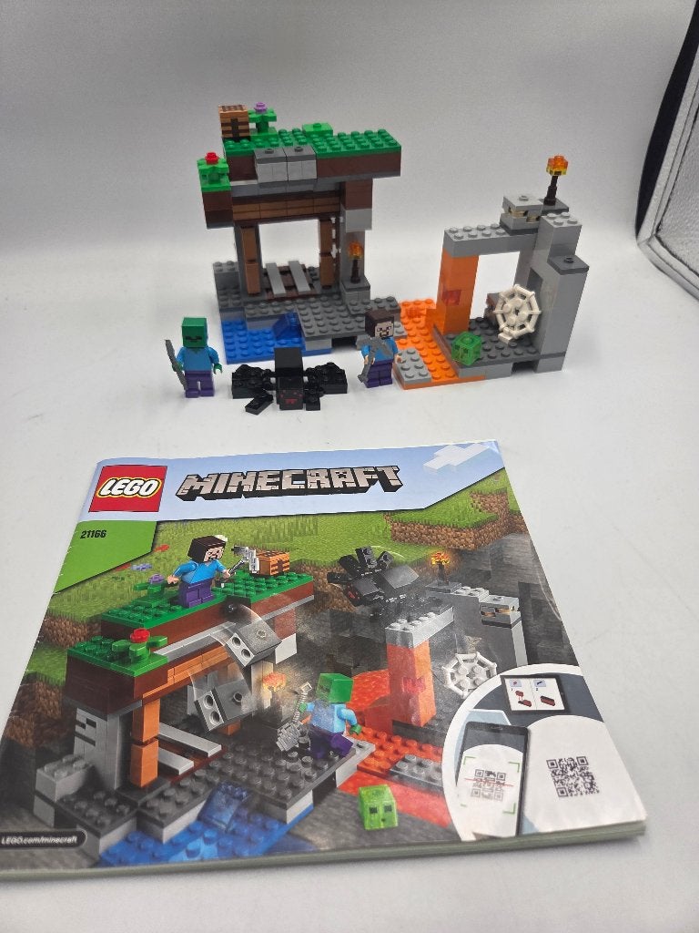 Lego Minecraft 21166 The "Abandoned" Mine, Compleet, Minecraft, Lego, Ophalen of Verzenden