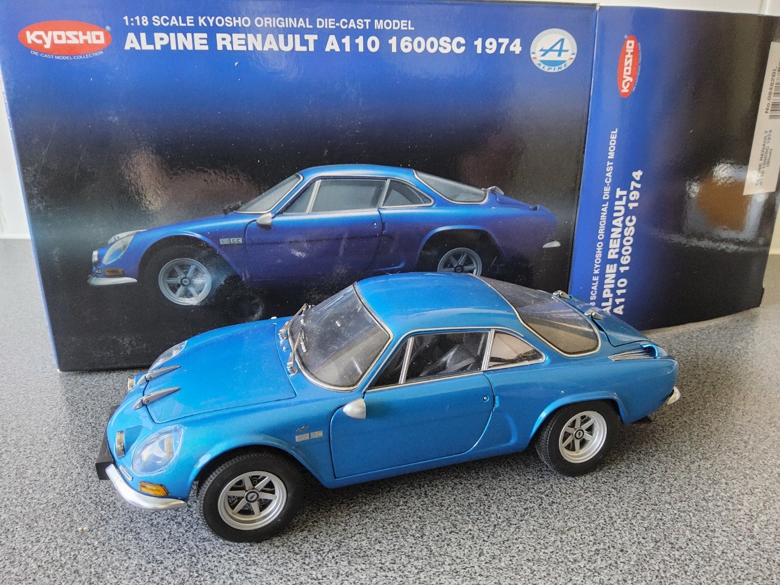 Alpine Renault A110 1600 SC 1974 Kyosho., Ophalen of Verzenden, Kyosho