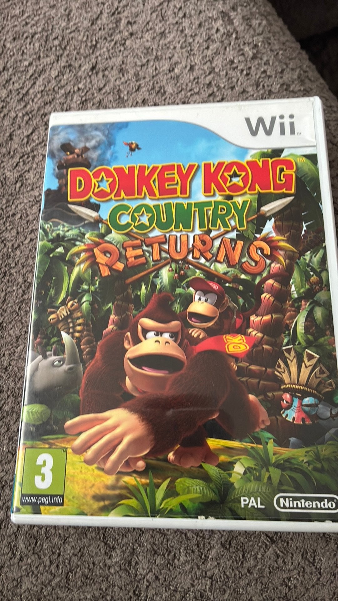 Wii Donkey Kong Country Returns, Consoles de jeu & Jeux vidéo, Jeux | Nintendo Wii, Enlèvement ou Envoi, Utilisé