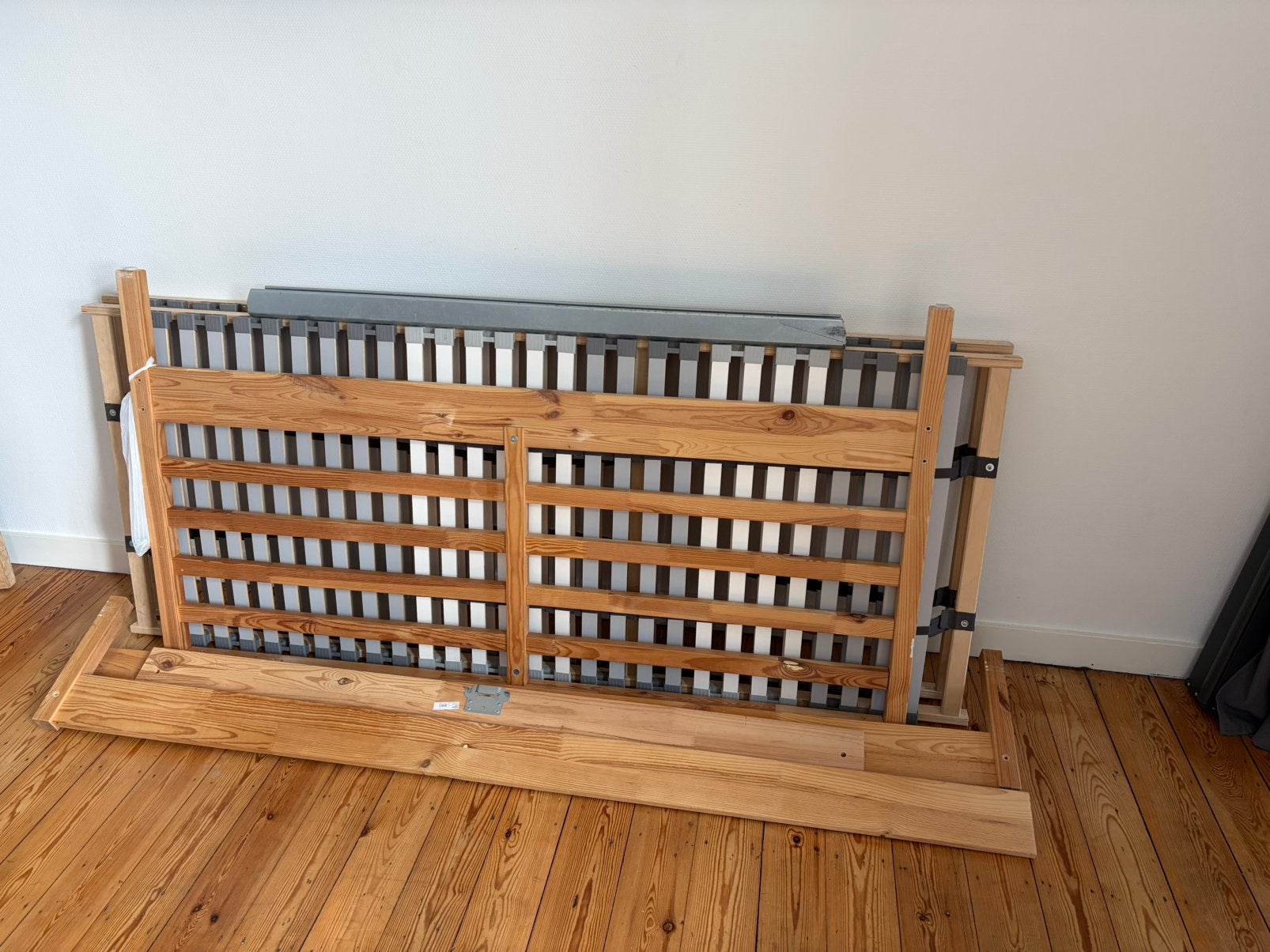 Lit 160x40 cadre + sommier 50€, 10  livraison region, Maison & Meubles, Enlèvement, Comme neuf, Sommier