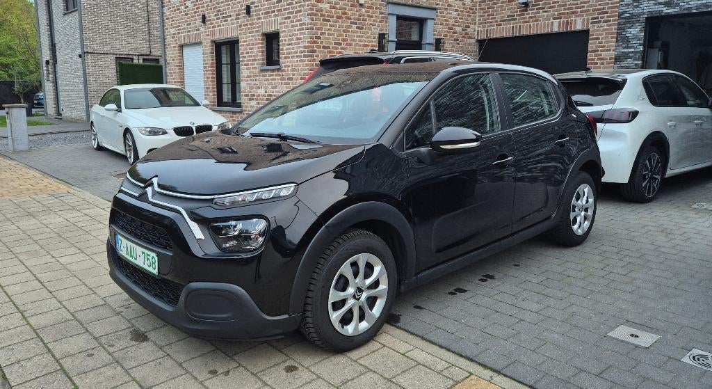 Citroën C3 1.2Benzine 2022 1ste eig AC Navi GARANTIE, Auto's, Citroën, Voorwielaandrijving, 1199 cc, Zwart, 5 deurs