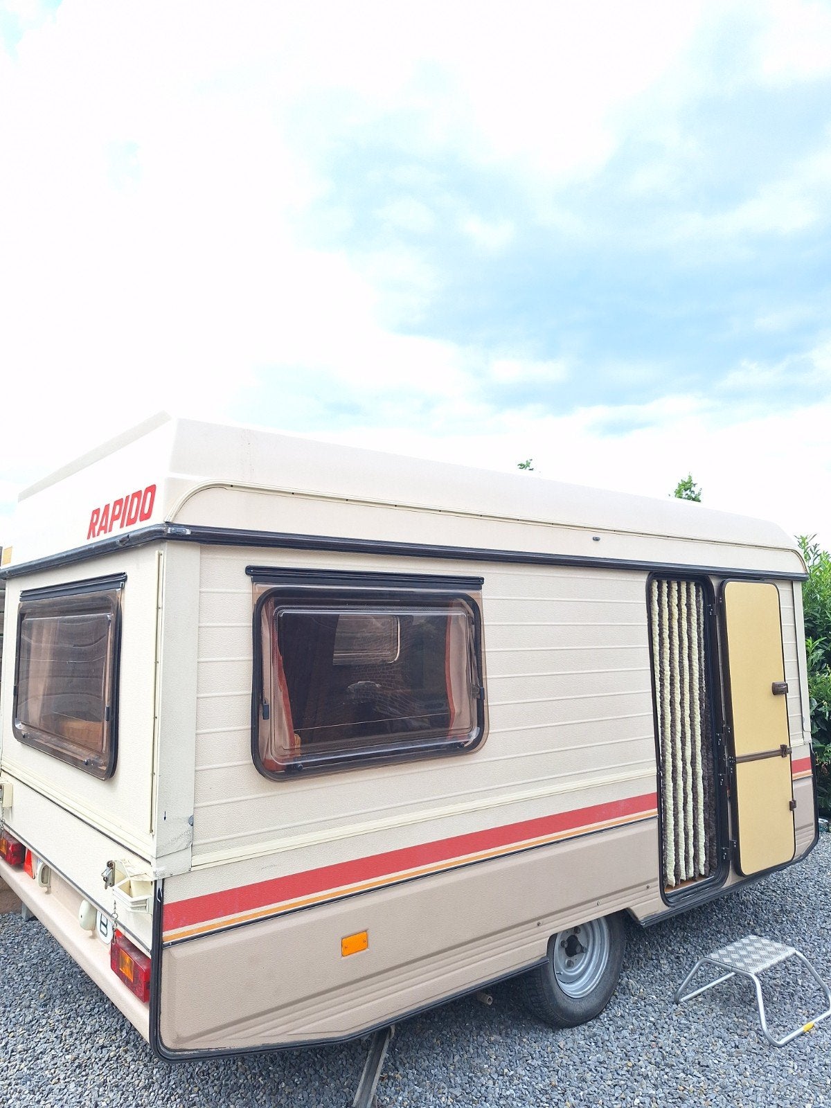 Klapcaravan Rapido, Caravans en Kamperen, Caravans, Luifel, Particulier, 4 tot 5 meter, 500 - 750 kg